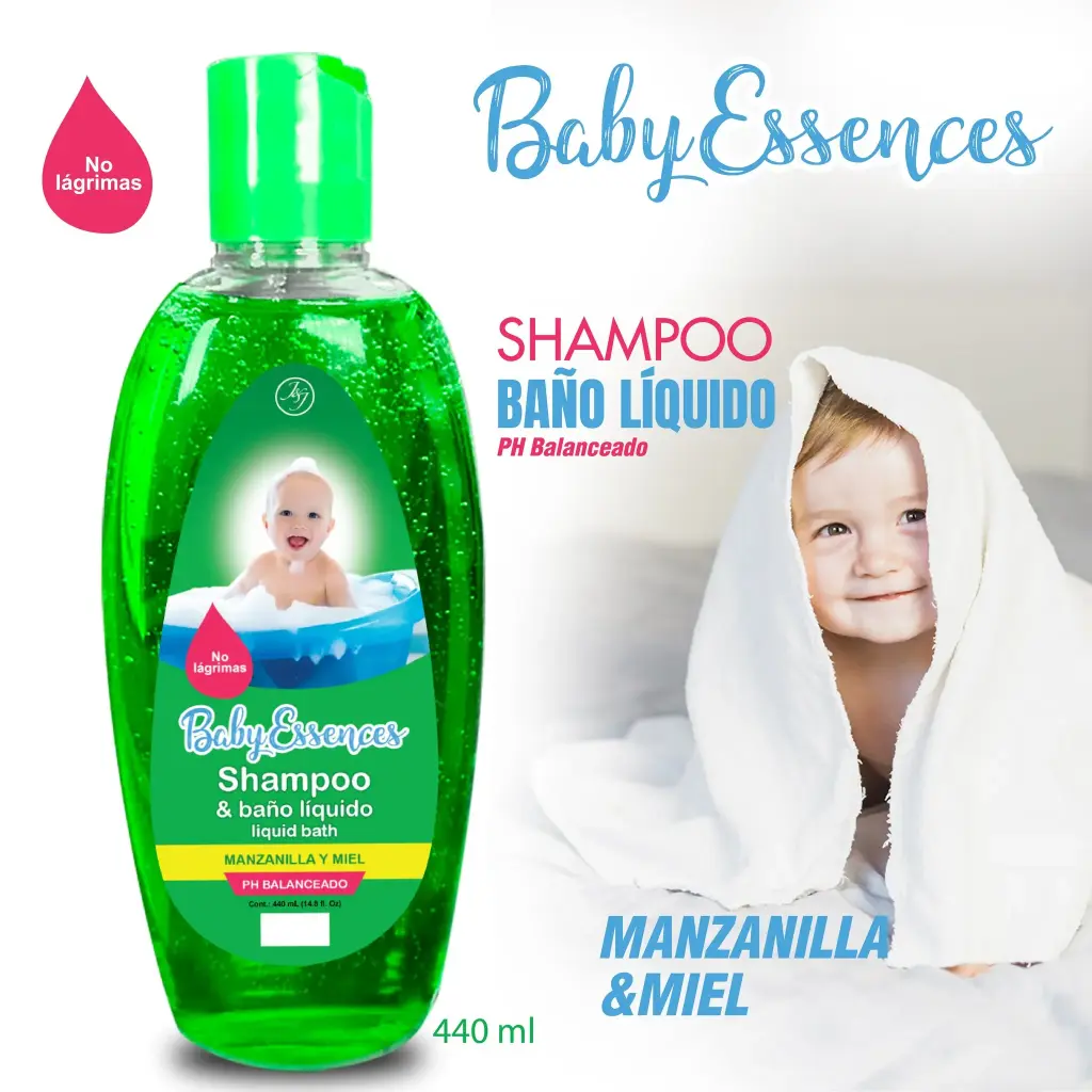 SHAMPOO BABY ESSENCES 440 ML