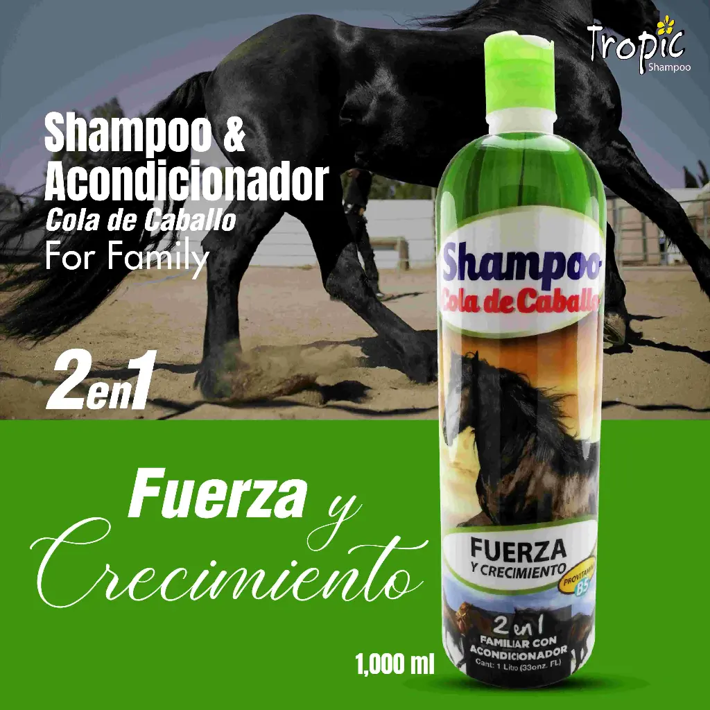 SHAMPOO TROPIC 1000 ML